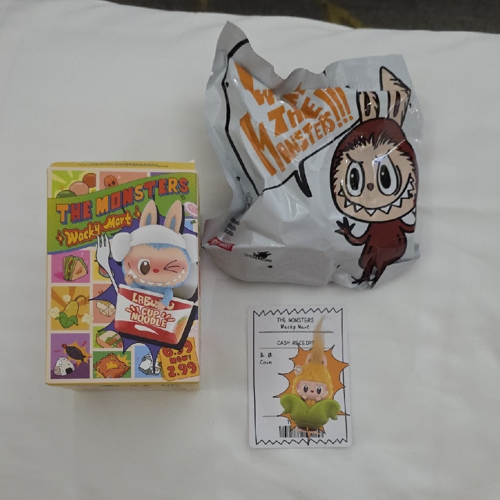 The Monsters Wacky Mart Labubu Collectable